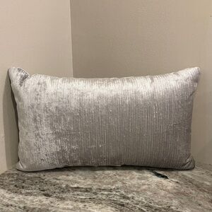 Threshold Silver Textured Accent Pillow